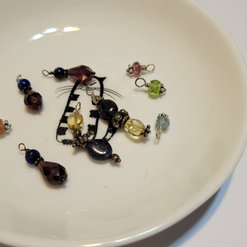 DESTASH gemstone charm dangles - Picture 2 of 3